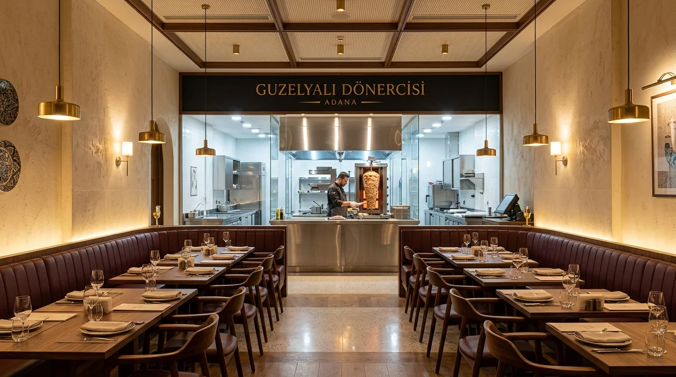 Güzelyalı Dönercisi salonu